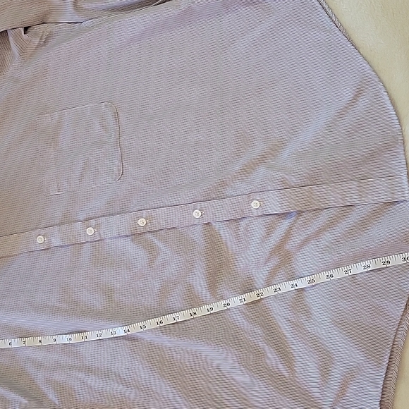 💯% COTTON NON-IRON LONGSLEEVE SHIRT XL BY JOSEPH ABBOUD - SAKE❗️ - Picture 7 of 8